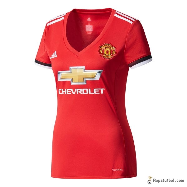 Camiseta Manchester United Replica Primera Ropa Mujer 2017/18